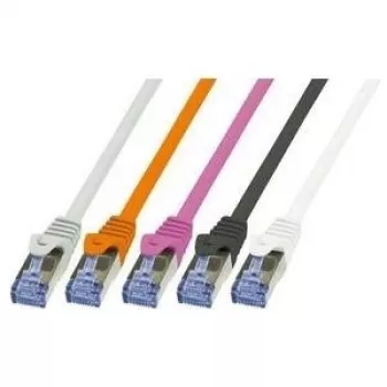 Tinklo kabelis LogiLink 3m Cat7 RJ-45 S/FTP Juodas
