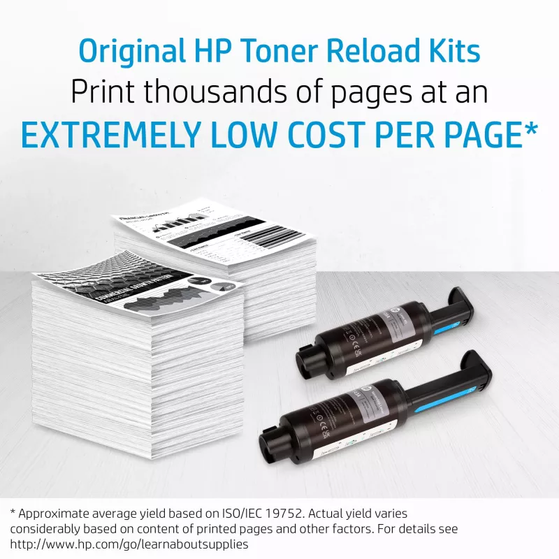 HP 103A papildymo rinkinys, 2500 puslapių, juodas