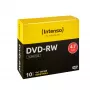 INTENSO DVD-RW 4.7 GB 4x, 10 vnt., 120 mm optinis diskas, plona dėžutė