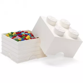 Laikymo plyta LEGO Room Copenhagen 4 balta – LEGO 40031735 laikymo plyta žaislams ir smulkiems daiktams tvarkyti