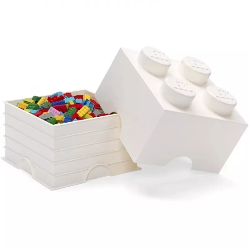 Laikymo plyta LEGO Room Copenhagen 4 balta – LEGO 40031735 laikymo plyta žaislams ir smulkiems daiktams tvarkyti
