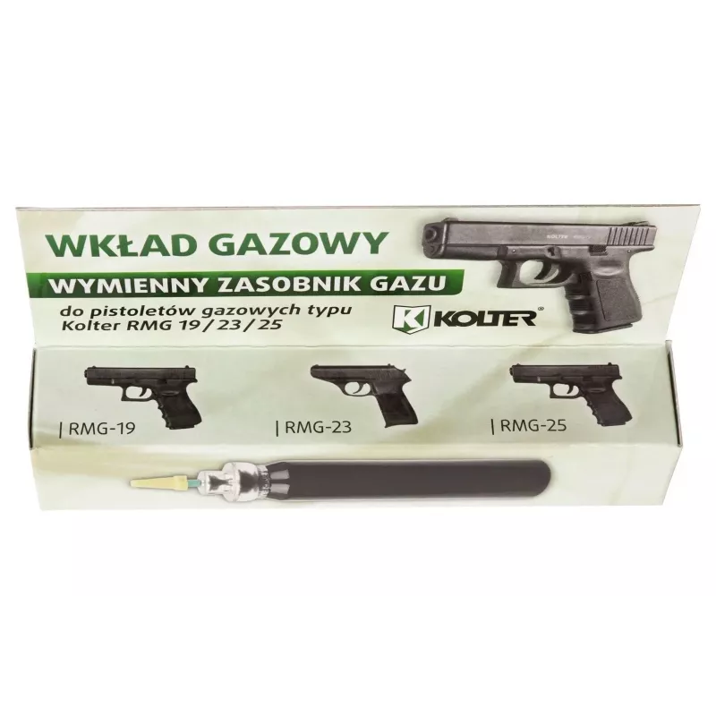 Keičiamoji OC dujų kasetė RMG pistoletams (WKL)