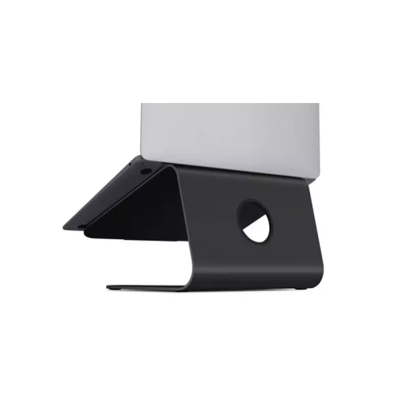 Rain Design mStand - nešiojamojo kompiuterio stovas - juodas - aliuminis - visiems MacBooks - 253 mm - 190 mm (10075)