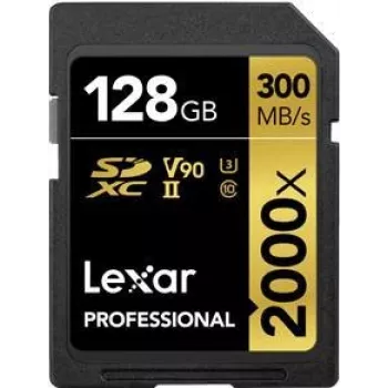 Flash atmintinė Lexar 2000x 128 GB SDHC Class 10