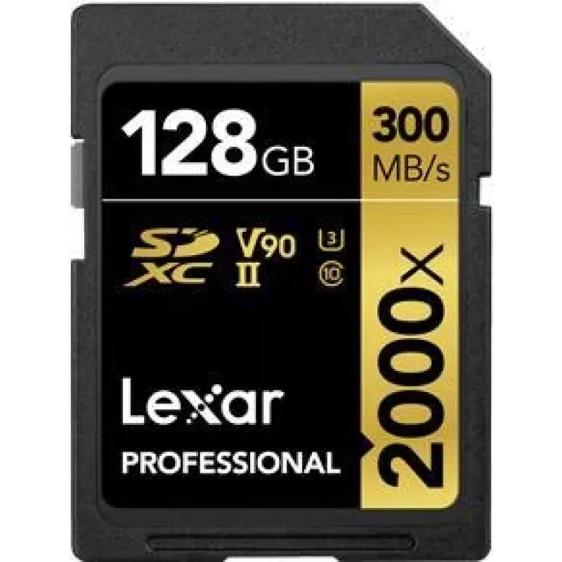 Flash atmintinė Lexar 2000x 128 GB SDHC Class 10