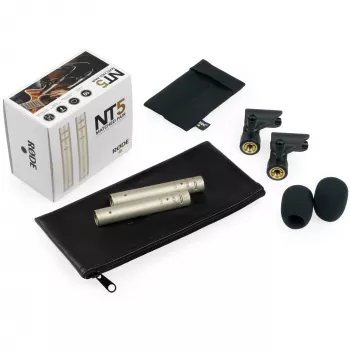 RØDE NT5-MP mikrofonas, sidabrinis, studijinis mikrofonas