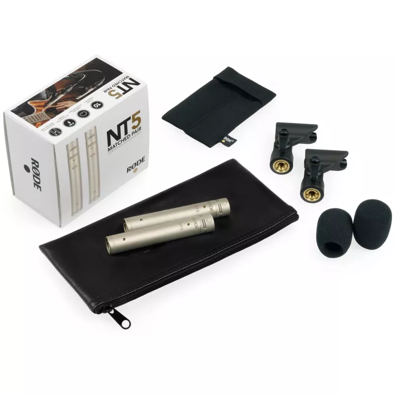 RØDE NT5-MP mikrofonas, sidabrinis, studijinis mikrofonas