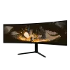 49 colių lenktas LED monitorius Arozzi Nova — 5120 x 1440 Dual QHD, VA skydelis, 4 ms, USB šakotuvas, VESA