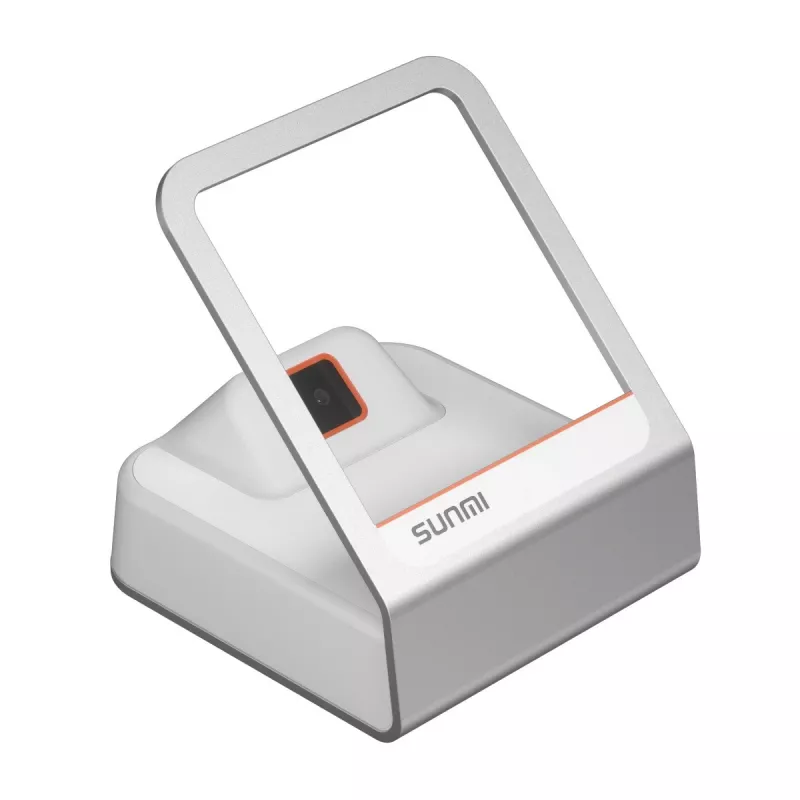 Rankinis kodų skaitytuvas SUNMI Blink 2 USB-A White – brūkšninių kodų skaitytuvas, USB-A jungtis, nešiojamas