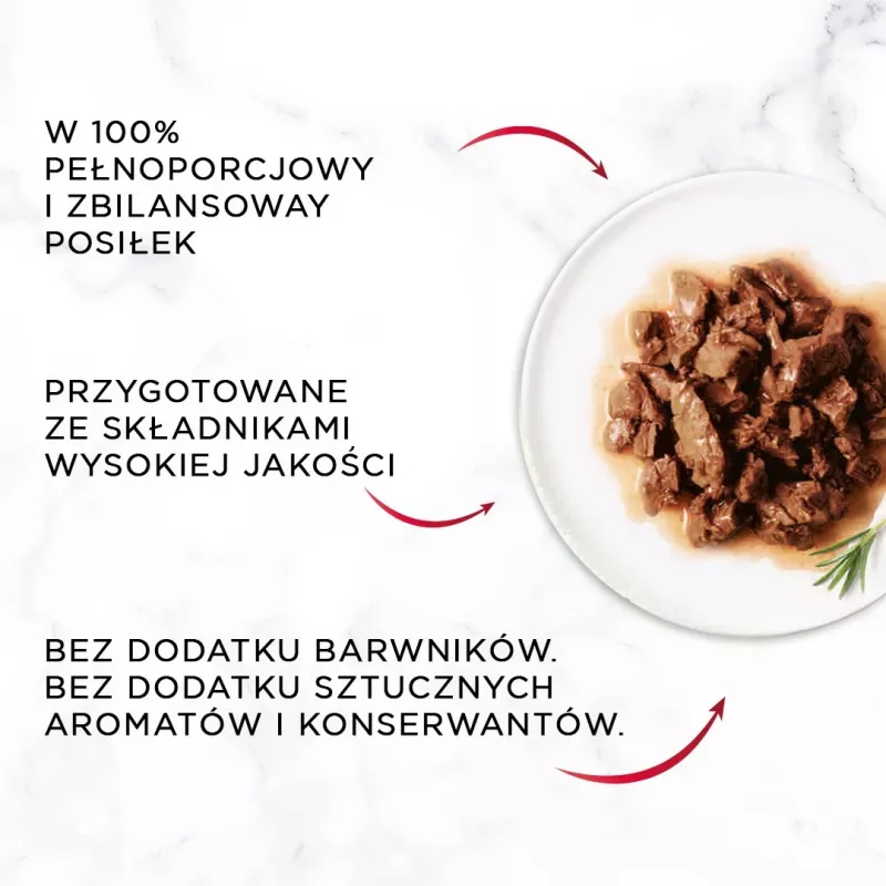 GOURMET Mon Petit mėsos mišinys - šlapias kačių maistas - 6 x 50 g