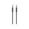 Gembird laidas CCAP-444-0.75M (Mini Jack M - Mini Jack M, 0,75 m, juodos spalvos) Garso laidas 3,5 mm juodas (CCAP-444-0.75M)