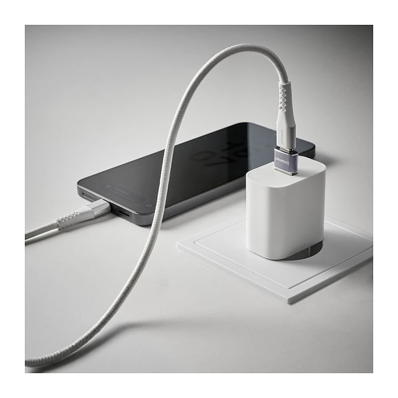 Intenso 3 vnt. USB adapteris USB-A -> USB-C C480C aliuminis