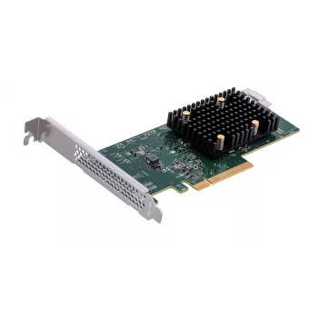 Vidinė HBA adapteris Broadcom 9500-8i — PCIe SAS/SATA 12 Gbit/s, NVMe, pilno aukščio/žemo profilio
