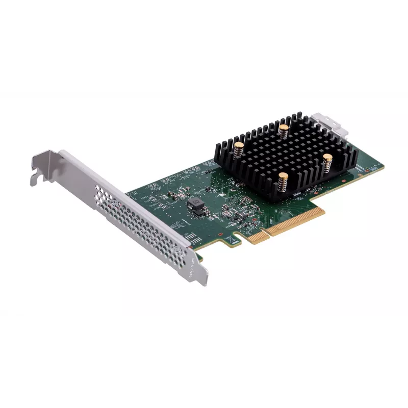 Vidinė HBA adapteris Broadcom 9500-8i — PCIe SAS/SATA 12 Gbit/s, NVMe, pilno aukščio/žemo profilio