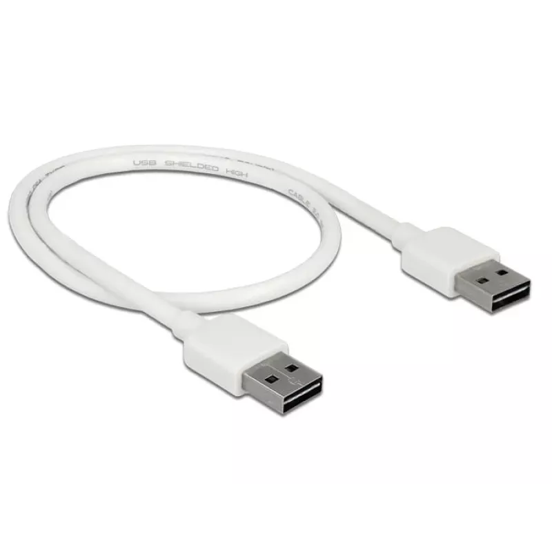 USB laidas USB 2.0 DeLOCK 85192 0,5 m baltas