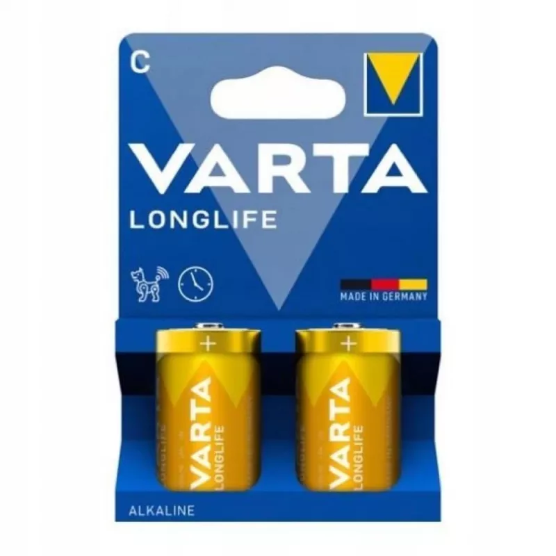 Buitinė baterija Varta 04114 101 422 LR14 šarminė 1,5V 65,8g