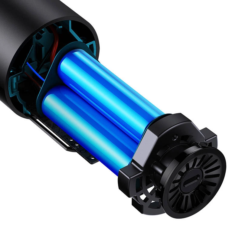 (Juoda) Baseus A5 Car Vacuum Cleaner 16000pa 130W Auto Vacuum 7500mAh Household Vacuum