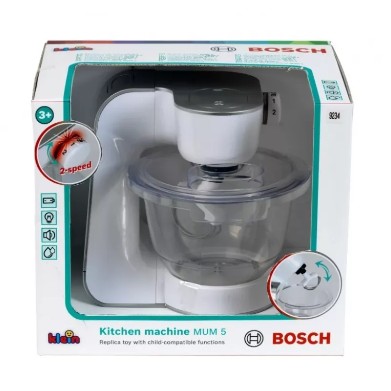 Virtuvės robotas KLEIN Bosch Sidabrinė 9234 – žaislinis virtuvės prietaiso modelis