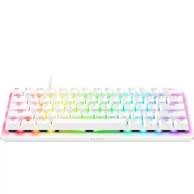 Razer Huntsman V3 Pro Mini - Balta - German Layout P - klaviatūra - optical (RZ03-04992000-R3G1)