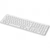 Logitech K950 Signature plonas klaviatūra biurui RF belaidė Bluetooth QWERTY US International balta