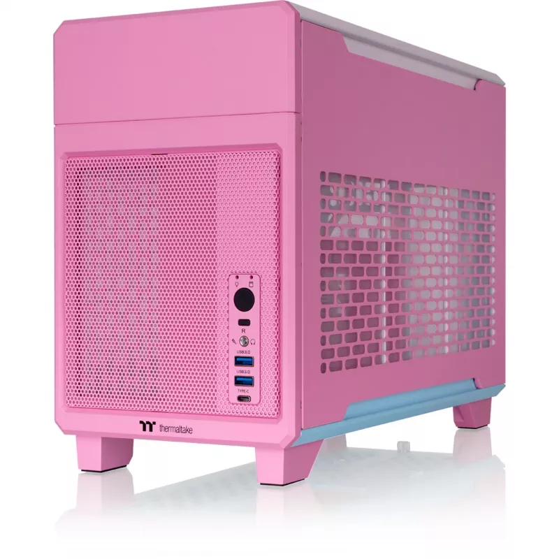 Kompiuterio korpusas Thermaltake TR100 Bubble Pink ATX