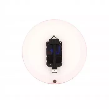 NeXtime klok 2615ro Focus, Ø25 cm, sieninis, balta / raudona