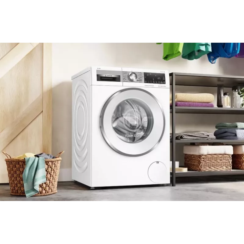 Bosch WNG254A9BY skalbimo-džiovinimo mašina 10,5 kg / 6 kg 1400 aps./min balta