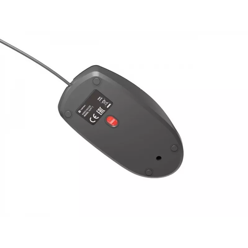 Laidinio biuro pelė NATEC Ruff Plus USB Type-A, dešiniarankė, 1200 DPI, 3 mygtukai, juoda