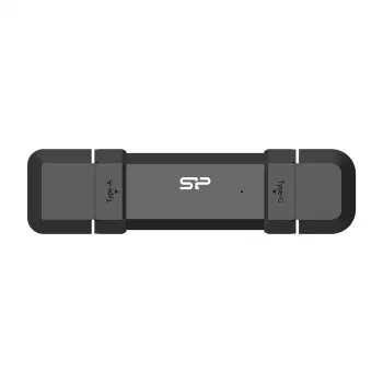 Silicon Power DS72 USB atmintinė 250 GB USB Type-A / USB Type-C 3.2 Gen 2 (3.1 Gen 2) Juoda
