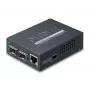 PLANET GT-1205A tinklo medijos keitiklis 1000 Mbit/s Juoda