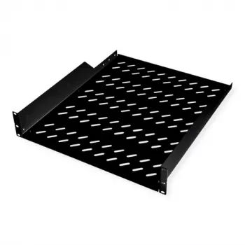 Rack shelf ROLINE 19-inch 2 U 550 T iki 25 kg juodas