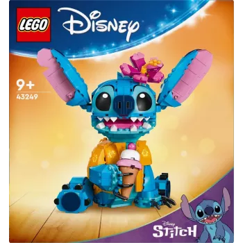 LEGO | Disney Stitch statomas vaikų žaidimų rinkinys su ledų kūgiu 43249