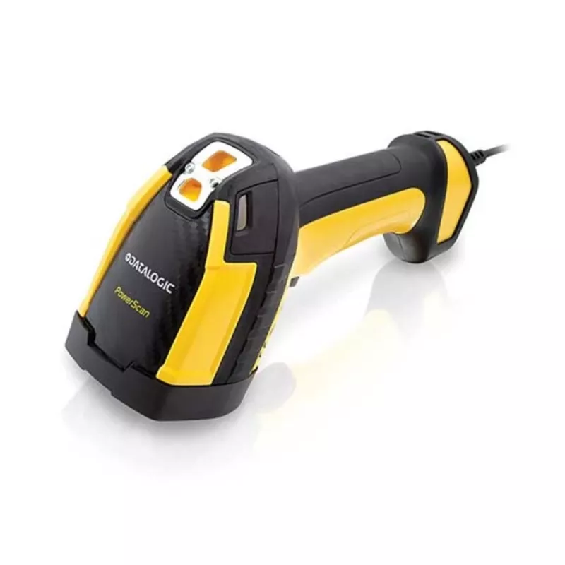 Rankinis brūkšninių kodų skaitytuvas Datalogic PD9630-HP 1D/2D juoda geltona