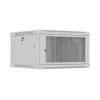 Rack spinta 19 inch 6U 600x600 pilka perforuota