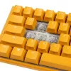 Ducky One 3 Yellow Gaming Keyboard RGB LED MX-Clear US