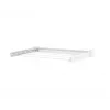 Sieninis laikiklis Leifheit Telegant 30 Protect White, plotis 720 mm, gylis 370 mm, 3 m linija