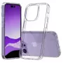 TELEFONO DĖKLAS SCREENOR BUMPER „iPhone 15 Pro“, skaidrus TPU, tinka 6,1 colio