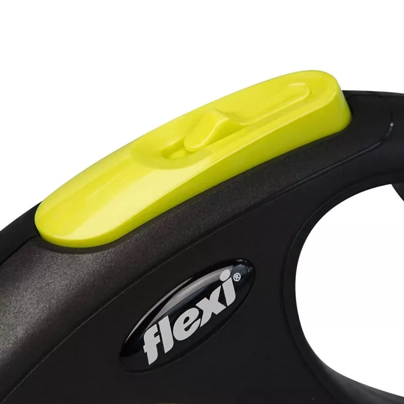FLEXI nauja Neon M - ištraukiamas pavadėlis - 5 m