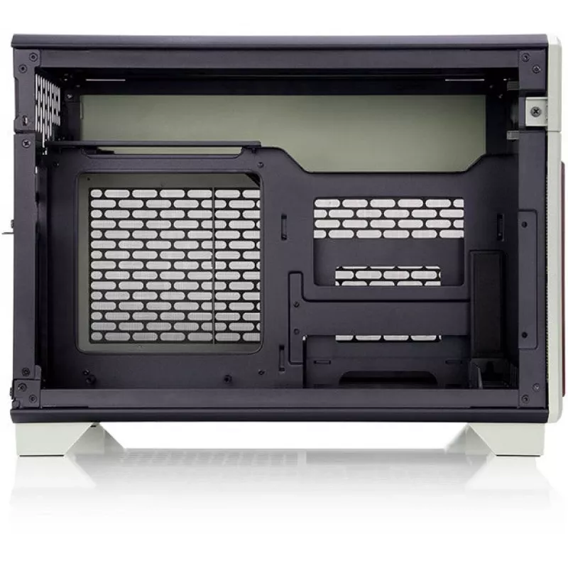 Mini korpusas THERMALTAKE TR100 WS Matcha Green kompaktiško dizaino, mini-ITX/microATX palaikymas