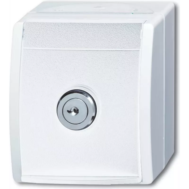BUSCH JAEGER 4011395079638 - Tipas F - 2P+E - 5 - 35 °C - Balta - IP44 - 250 V