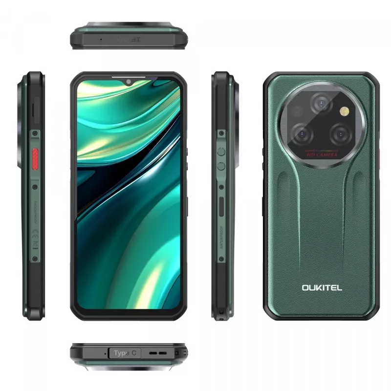 Oukitel WP39 6/256 11000mAh DS žalias
