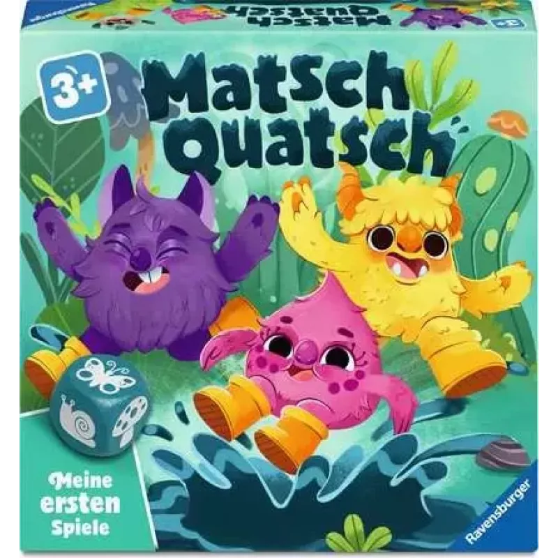 Mano pirmieji žaidimai - Matsch Quatsch, stalo žaidimas