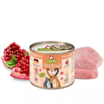 GRANATAPET DeliCATessen veršiena ir triušiena – šlapias kačių ėdalas – 200g