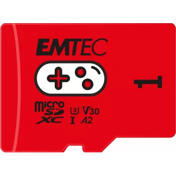 „Emtec“ atmintinė 1 TB UHS-I U3 V30 A2 Gaming Rouge ECMSDM1TXCU3G