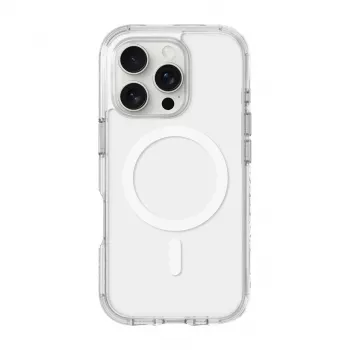Apsauginis dėklas LAUT CRYSTAL MATTER X, skirtas iPhone 16 Pro Max, permatomas, PC+TPU, tinka 6,7 colio
