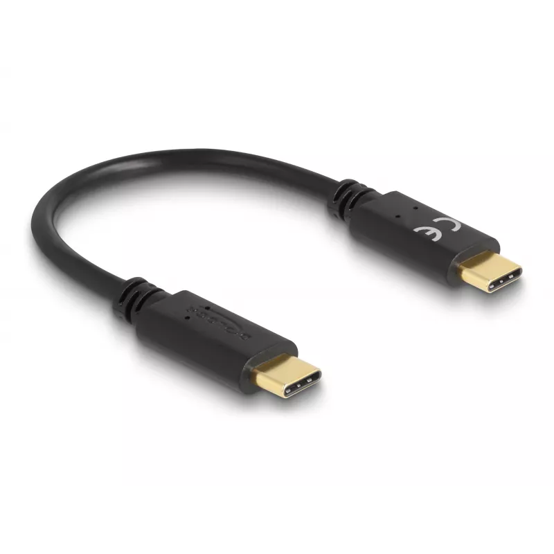 DeLOCK USB Type-C įkrovimo laidas 15 cm PD 5 A su E-Marker