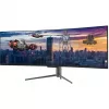 LC-Power LC-M49-DQHD-120-C-Q LED monitorius 124,5 cm (49 inch) 5120 x 1440 pikselių „UltraWide Quad HD“ QLED juodas (LC-M49-DQHD-120-C-Q)