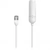 Tinklo kabelis Ubiquiti UACC-Cable-Extender-C6A RJ-45 Cat6a 0,185 m baltas