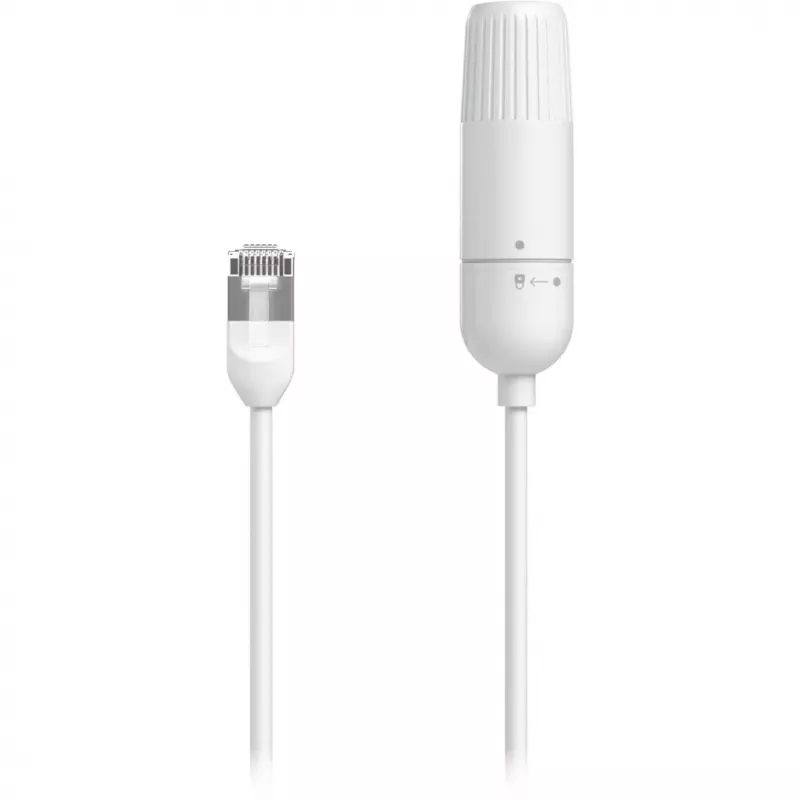 Tinklo kabelis Ubiquiti UACC-Cable-Extender-C6A RJ-45 Cat6a 0,185 m baltas