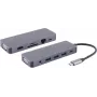 Laptop Dock S/CONN 14-05028 Wired USB 3.2 Gen 1 Type-C Pilka